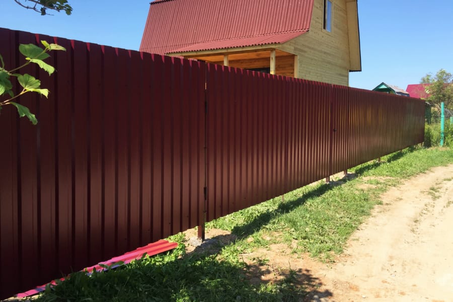 Заборы для дачи в Дрезне